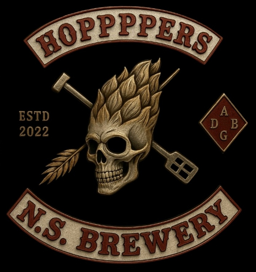 Hoppppers Brewery Logo